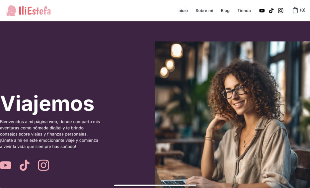 Imagen del proyecto: blog de viajes